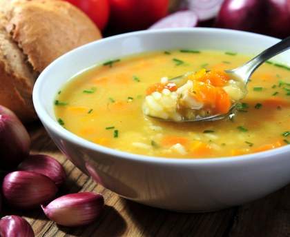 Soupe d'hiver aux 5 légumes