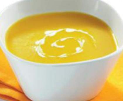 Soupe epicée au potiron et patate douce
