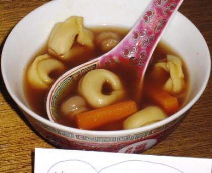 Soupe Jiao Zi  (soupe chinoise)