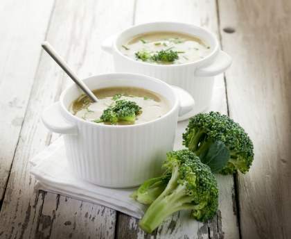 soupe légère aux brocolis 