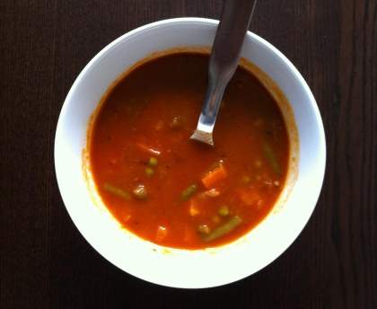Soupe maman (boeuf, légumes)
