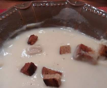 Soupe panais et pomme