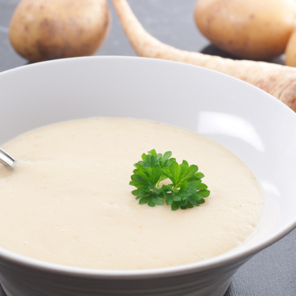 Soupe panais pomme de terre