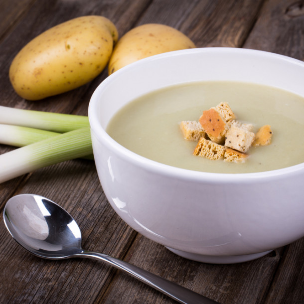 Soupe poireaux pomme de terre bébé Thermomix