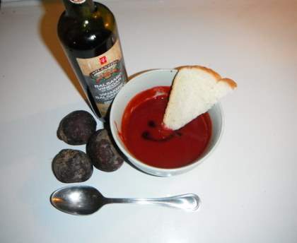 Soupe rouge d'hiver