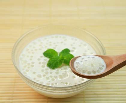 Soupe sucrée à la noix de coco