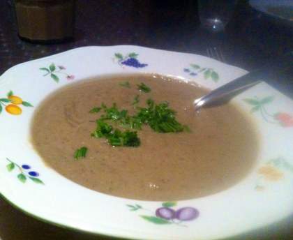 Soupe Tibétaine (aubergine-lentille)