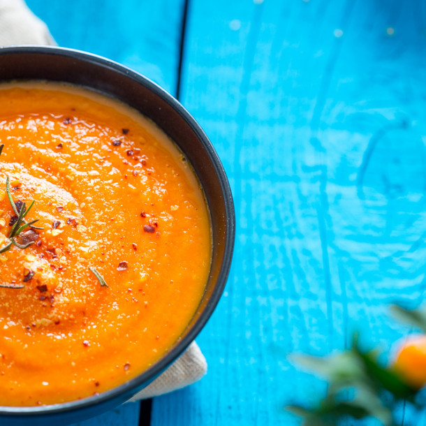 Soupe tomates pommes de terre au Thermomix 