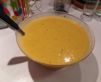 Soupe veloutée aux légumes