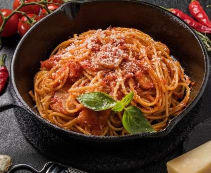 Spaghetti all 'Amatriciana
