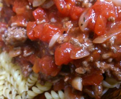 Spaghettis à la bolognaise allégées