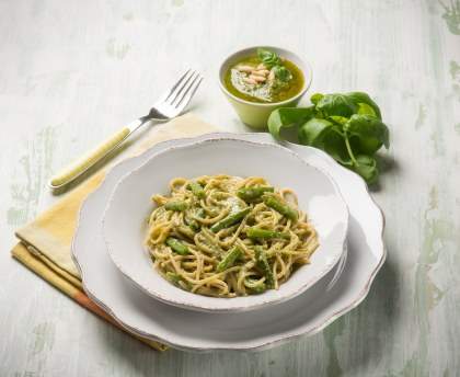 spaghettis verts