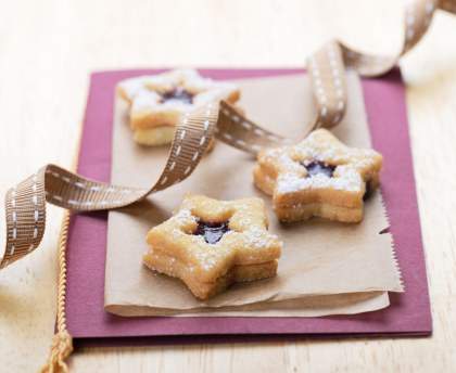 Spitzbuben à la confiture de lait Bonne Maman