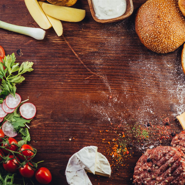 Steack haché au camembert