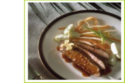 Steak à la sauce soja et aux légumes
