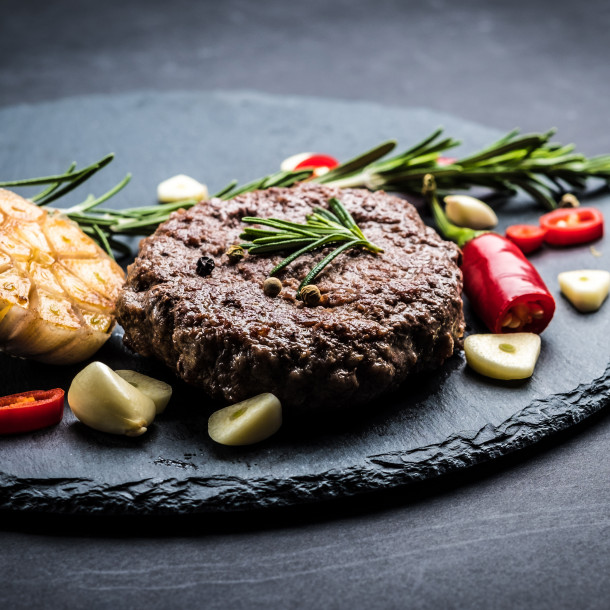 Steak haché de canard