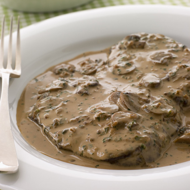 Steaks à l'échalote au vinaigre balsamique