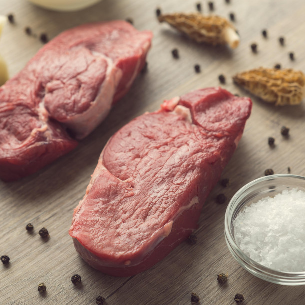 Steaks aux morilles