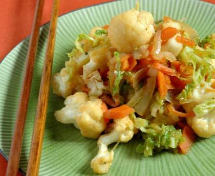 Stir fry végétarien