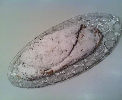 Stollen de Dresde à la pâte d'amandes