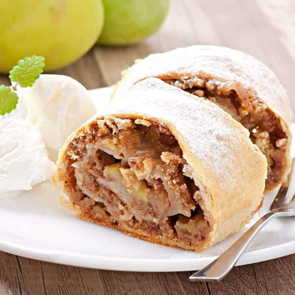 Strudel aux pommes façon croustade