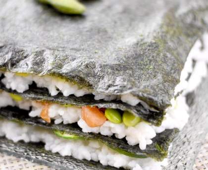 Sushi cake
