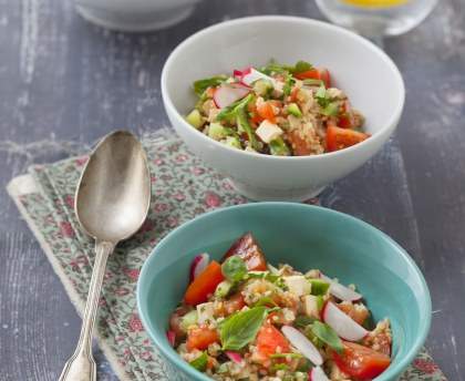 Taboulé bio au quinoa et tofu