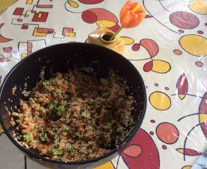 Taboulé de quinoa aux légumes d’hiver