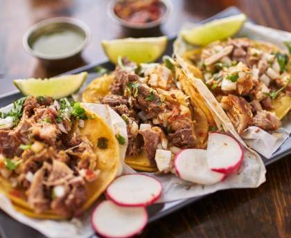 Tacos à la viande hachée