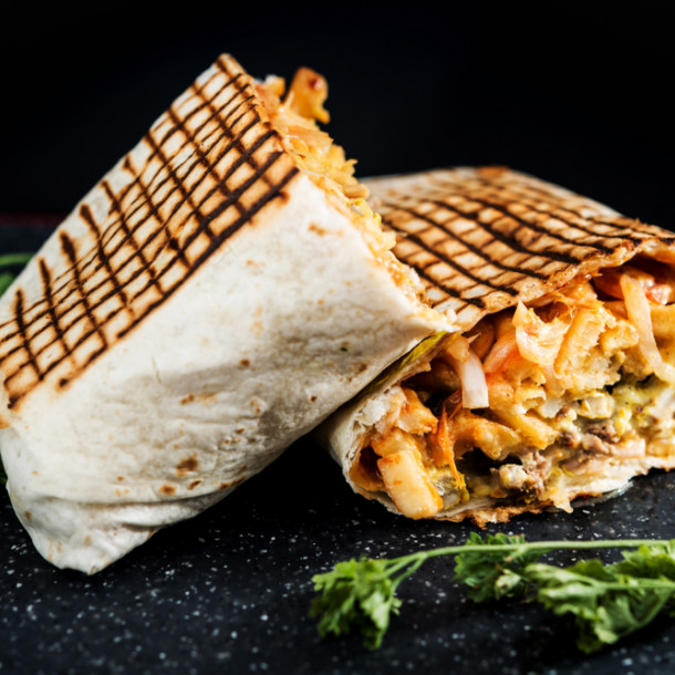 Tacos au poulet curry