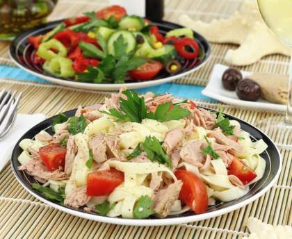 Tagliatelles au thon