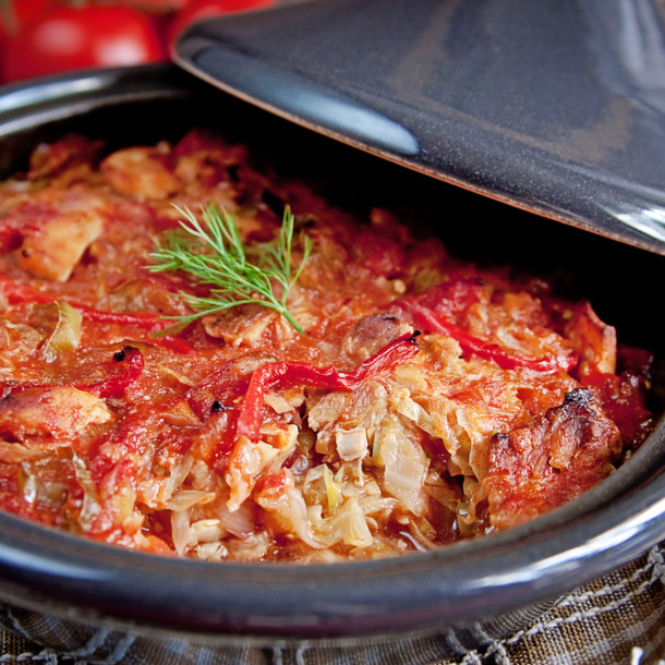 Tajine aux choux de Bruxelles
