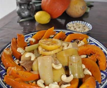 Tajine aux légumes d'hiver