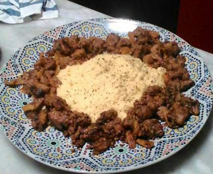 Tajine d'agneau aux abricots secs et aux épices