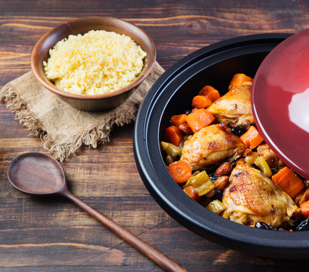 Tajine de canard aux pruneaux