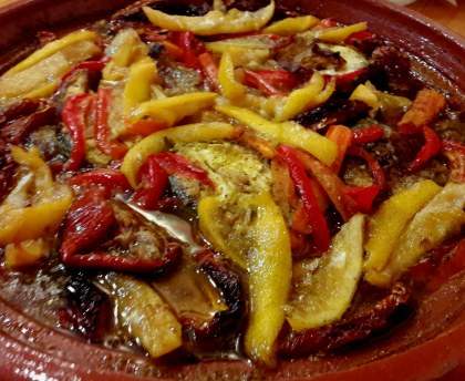 Tajine de poisson à ma façon 