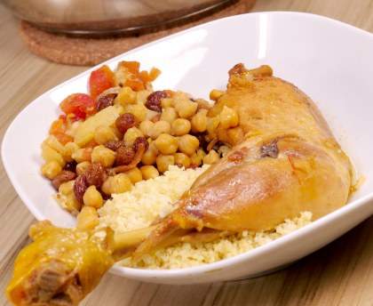 Tajine de poulet à la marocaine