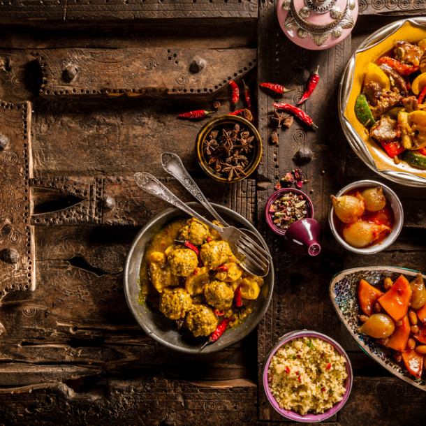 Tajine de poulet au butternut