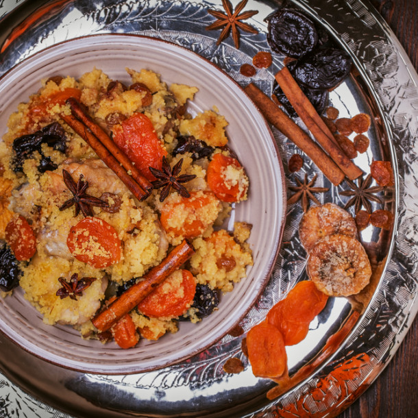 Tajine de poulet aux figues