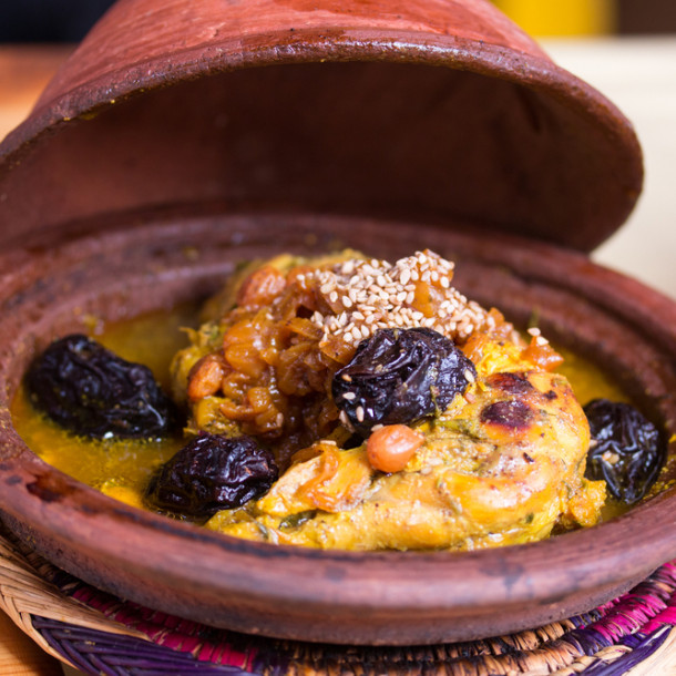 Tajine de poulet aux pruneaux au Cookeo