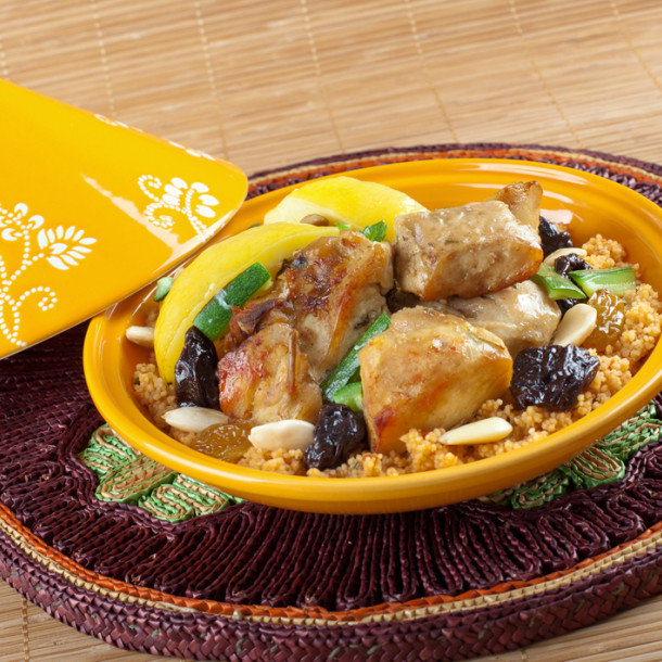 Tajine de veau au citron frais