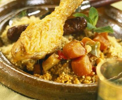 Tajine façon couscous