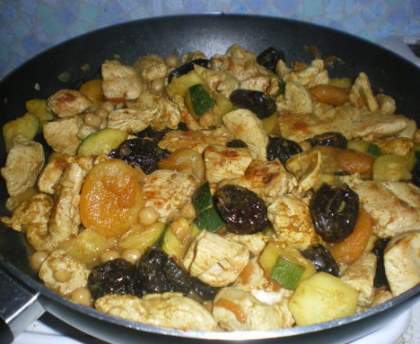 Tajine poulet facile