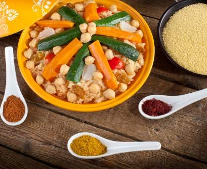 Tajine végétarien (légumes et épices)