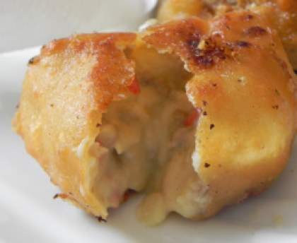 Tapas croustillant viande et poivron