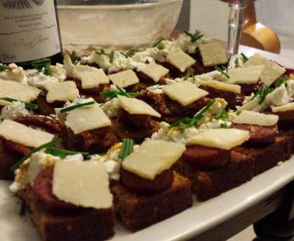 Tapas fromagers