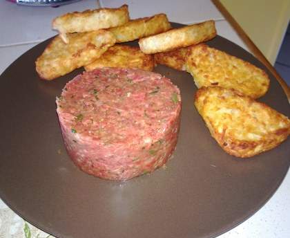 Tartare de boeuf facile
