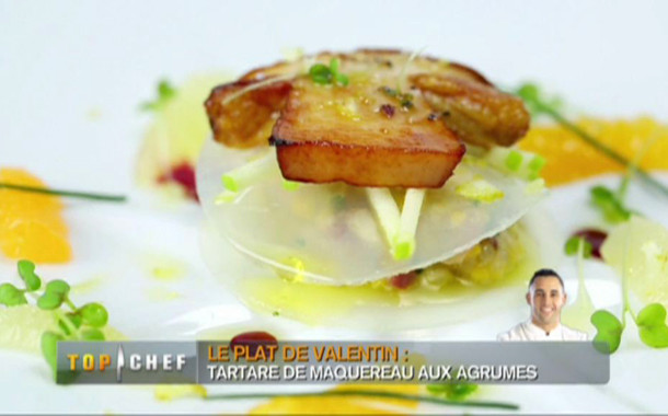 Tartare de maquereau aux agrumes