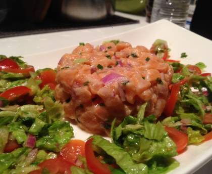 Tartare de saumon aux saveurs Asiatiques