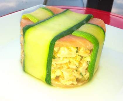 Tartare exotique aux deux saumons